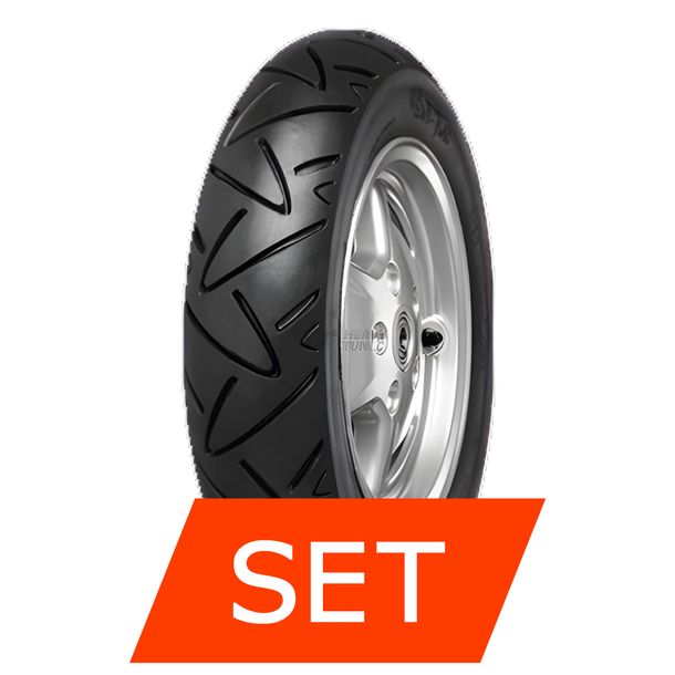 Continental ContiTwist Reifenset | 120/70-14 55S TL + 120/70-14 55S TL