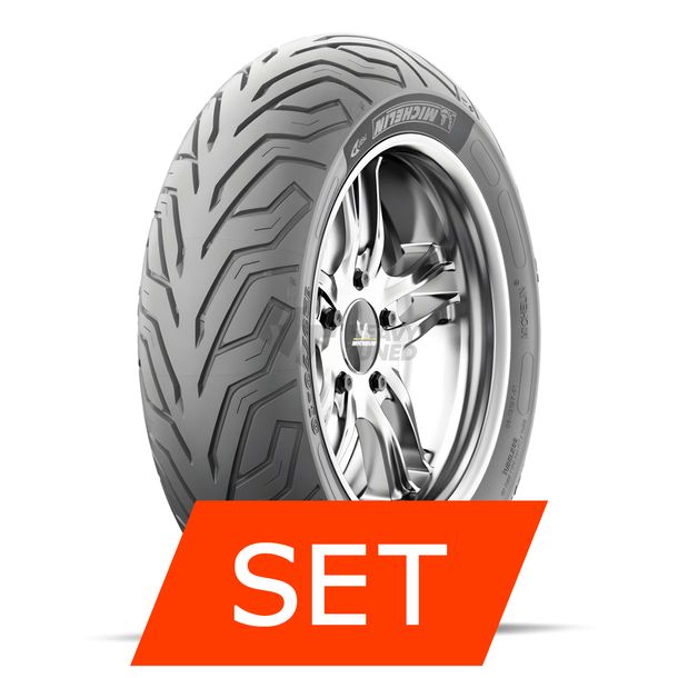 Set Gomme Michelin City Grip | 120/70-14 61P TL/TT + 120/70-14 61P TL/TT