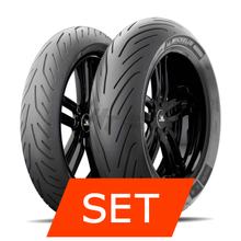 Michelin Pilot Power 3 Scooter Tire Set | 120/70 R14 55H TL + 120/70 R14 55H TL