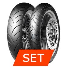 Dunlop Scootsmart Set di Pneumatici | 120/70-14 55S TL + 120/80-14 58S TL