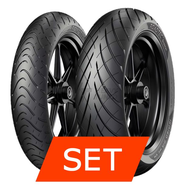 Metzeler Roadtec Scooter Reifenset | 120/70-14 55S TL + 120/80-14 58S TL