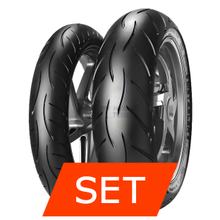 Sada pneumatik Metzeler Sportec M5 Interact | 120/70 ZR17 58W TL + 150/60 R17 66H TL