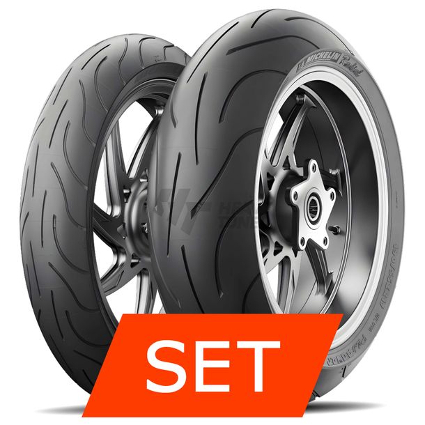 Michelin Pilot Power 2CT Reifenset | 120/70 ZR17 58W TL + 150/60 ZR17 66W TL