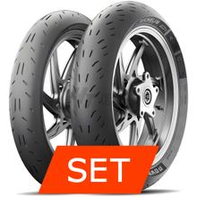 Jeu de pneus Michelin Power Cup Evo | 120/70 ZR17 58W TL + 150/60 ZR17 66W TL