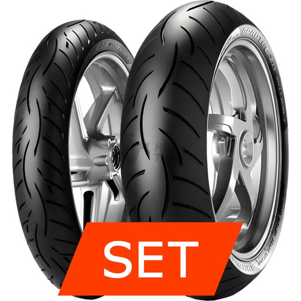 Set Gomme Metzeler Roadtec Z8 Interact M | 120/70 ZR17 58W TL + 150/70 ZR17 69W TL