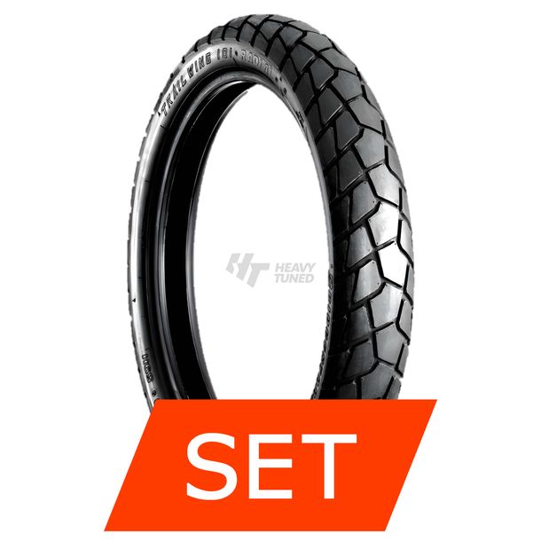 Bridgestone Battlax Adventurecross AX41 Set Gomme | 120/70 R17 58H TL + 160/60 R15 67H TL