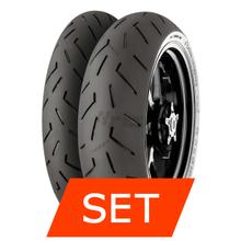 Continental ContiSportAttack 4 Sada pneumatik | 120/70 ZR17 58W TL + 160/60 ZR17 69W TL
