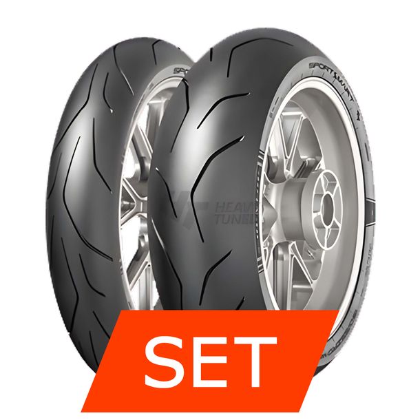 Dunlop Sportsmart TT Reifenset | 120/70 R17 58H TL + 160/60 R17 69H TL