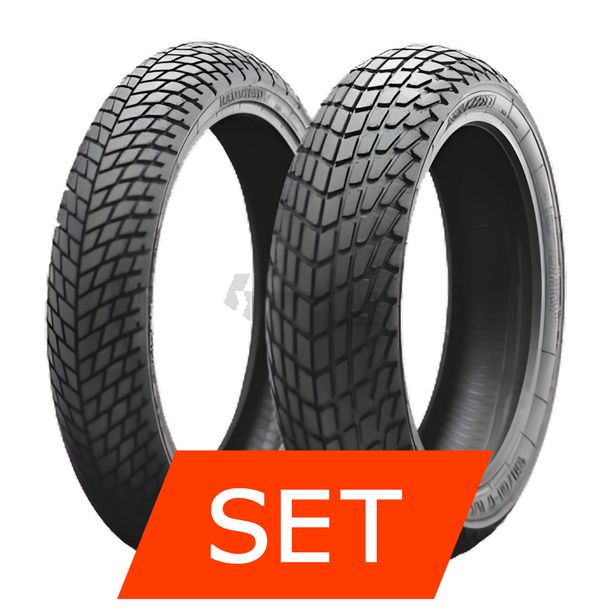Jeu de pneus Heidenau K73 | 120/70-17 58H TL + 160/60-17 69H TL