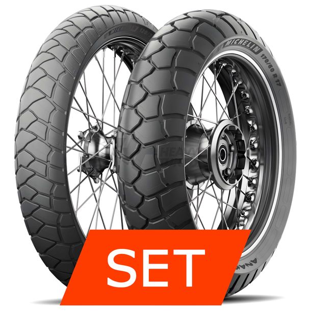 Michelin Anakee Adventure Reifenset | 120/70 R17 58V TL/TT + 160/60 R17 69V TL/TT