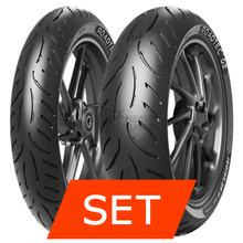 Metzeler Roadtec 02 sada pneumatik | 120/70 ZR17 58W TL + 170/60 ZR17 72W TL