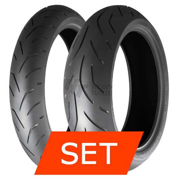 Bridgestone Battlax S20 M Tyre Set | 120/70 ZR17 58W TL + 180/55 ZR17 73W TL