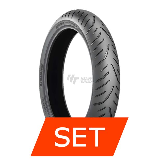 Reifenset Bridgestone Battlax T32 GT für Honda CBR 600 F 120/70 ZR17 58W+180/55 – Bild 1