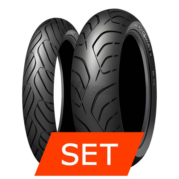 Dunlop Roadsmart III Reifenset | 120/70 ZR17 58W TL + 180/55 ZR17 73W TL