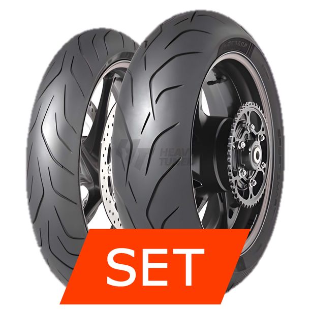 Dunlop Sportsmart MK3 Tire Set | 120/70 ZR17 58W TL + 190/50 ZR17 73W TL