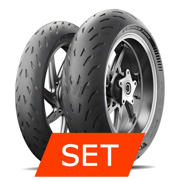 Michelin Power 5 Reifenset | 120/70 ZR17 58W TL + 190/50 ZR17 73W TL