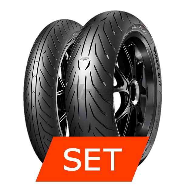 Pirelli Angel GT II A Reifenset | 120/70 ZR17 58W TL + 190/50 ZR17 73W TL