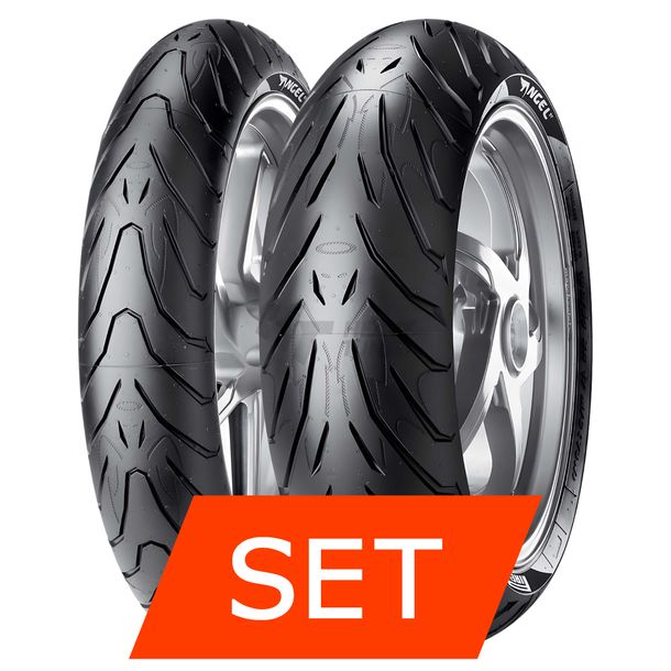 Pirelli Angel ST Reifenset | 120/70 ZR17 58W TL + 190/50 ZR17 73W TL