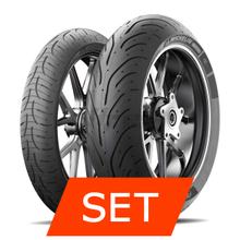 Set di pneumatici Michelin Pilot Road 4 | 120/70 ZR17 58W TL + 190/55 ZR17 75W TL