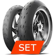 Michelin Power Cup 2 Jeu de pneus | 120/70 ZR17 58W TL + 190/55 ZR17 75W TL