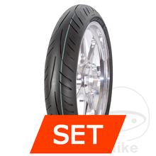 Avon STORM 3D X-M Tyre Set | 120/70R18 + 180/55R17