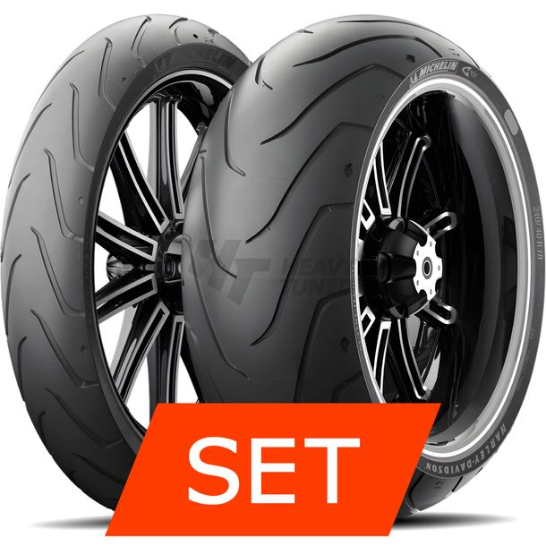 Michelin Scorcher 11 H/D Bandenset | 120/70 ZR19 60W TL/TT + 240/40 R18 79V TL