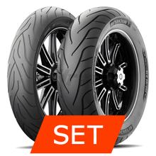 Conjunto de Pneus Michelin Commander II | 120/70 ZR19 60W TL/TT + 240/40 R18 79V TL