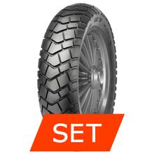 Mitas MC-19 Reifenset | 120/80-12 55J TL + 130/80-12 60J TL