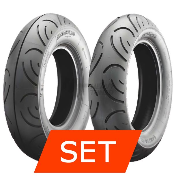 Reifenset Heidenau K61 für Honda Monkey 125 2018-2025 120/80-12 + 130/80-12 – Bild 1