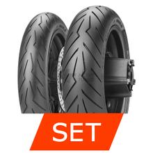 Pirelli Diablo Rosso Scooter Sada pneumatik | 120/80-14 58S TL + 150/70-13 64S TL