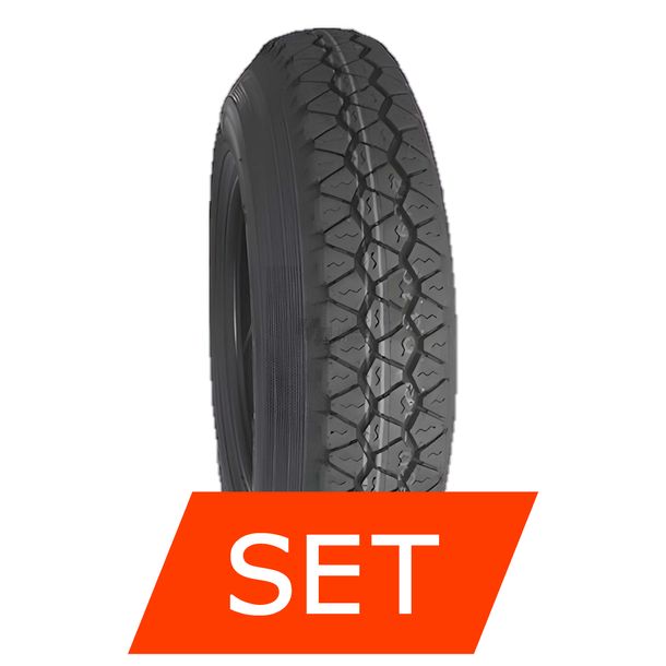 Cheng Shin C 816 & Schlauch TR13 Reifenset | 4.50-10 76M TT + 4.50-10 76M TT