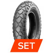 Heidenau Reifenset | 120/90 -10 66M + 120/90 -10 66M