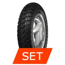 IRC Pneumatika SN-23 Urban Snow Sada pneumatik | 120/90-10 66L TL + 120/90-10 66L TL
