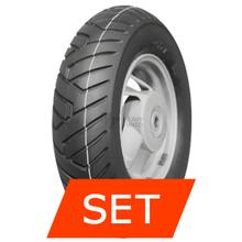 Vee Rubber VRM 119C Sada pneumatik | 120/90-10 66L TL + 120/90-10 66L TL