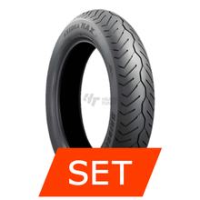 Bridgestone Exedra MAX Sada pneumatik | 120/90-17 64H TT + 160/80-15 74S TT