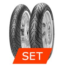 Pirelli Angel Scooter Set di Pneumatici | 120/90-10 66J TL + 130/90-10 61J TL