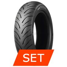 Bridgestone Hoop B02 Jeu de pneus | 130/60-13 53L TL + 130/60-13 53L TL