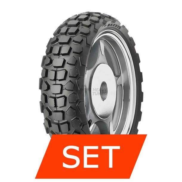 Jeu de pneus Maxxis M-6024 | 130/60-13 53J TL + 130/60-13 53J TL