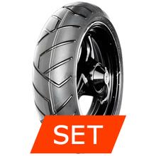 Vee Rubber VRM 119C Juego de Neumáticos | 130/60-13 60P TL + 130/60-13 60P TL