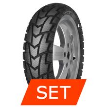 Juego de neumáticos Mitas MC-32 WIN Scoot | 130/60-13 60P TL + 130/60-13 60P TL