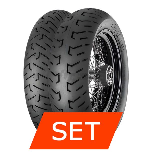 Continental ContiTour Reifenset | 130/70-18 63H TL + 180/65 B16 81H TL