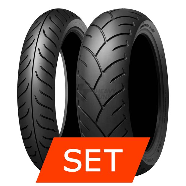 Dunlop D423 Reifenset | 130/70 R18 63H TL + 200/55 R16 77H TL