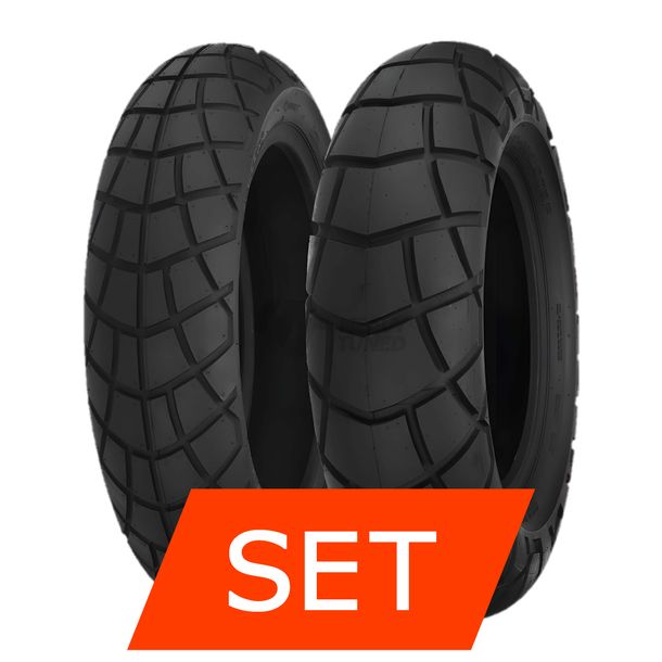 Shinko SR-428 Reifenset | 130/80-18 66P TT + 180/80-14 78P TT