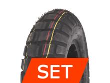 Duro HF903 Jogo de Pneus | 130/90 -10 61J + 130/90 -10 61J