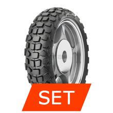 Ensemble de pneus Maxxis M-6024 | 130/90-10 61J TL + 130/90-10 61J TL