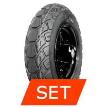 Vee Rubber VRM 137 Sada pneumatik | 130/90-10 66M TL + 130/90-10 66M TL