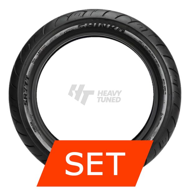 Shinko SR-777 Reflector Reifenset | 130/90 B16 73H TL + 180/65 B16 81H TL