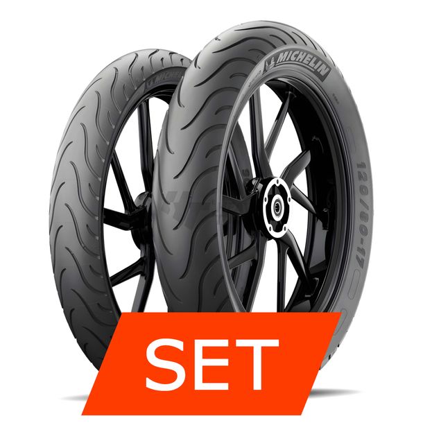 Michelin Pilot Street Reifenset | 110/70-17 54H TL/TT + 140/70-17 66S TL