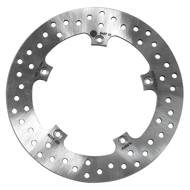 Disco del freno Brembo Oro 68B40751 rigido con approvazione