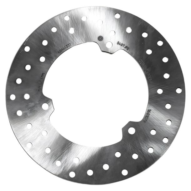Disco del freno Brembo Oro 68B407P0 rigido con approvazione